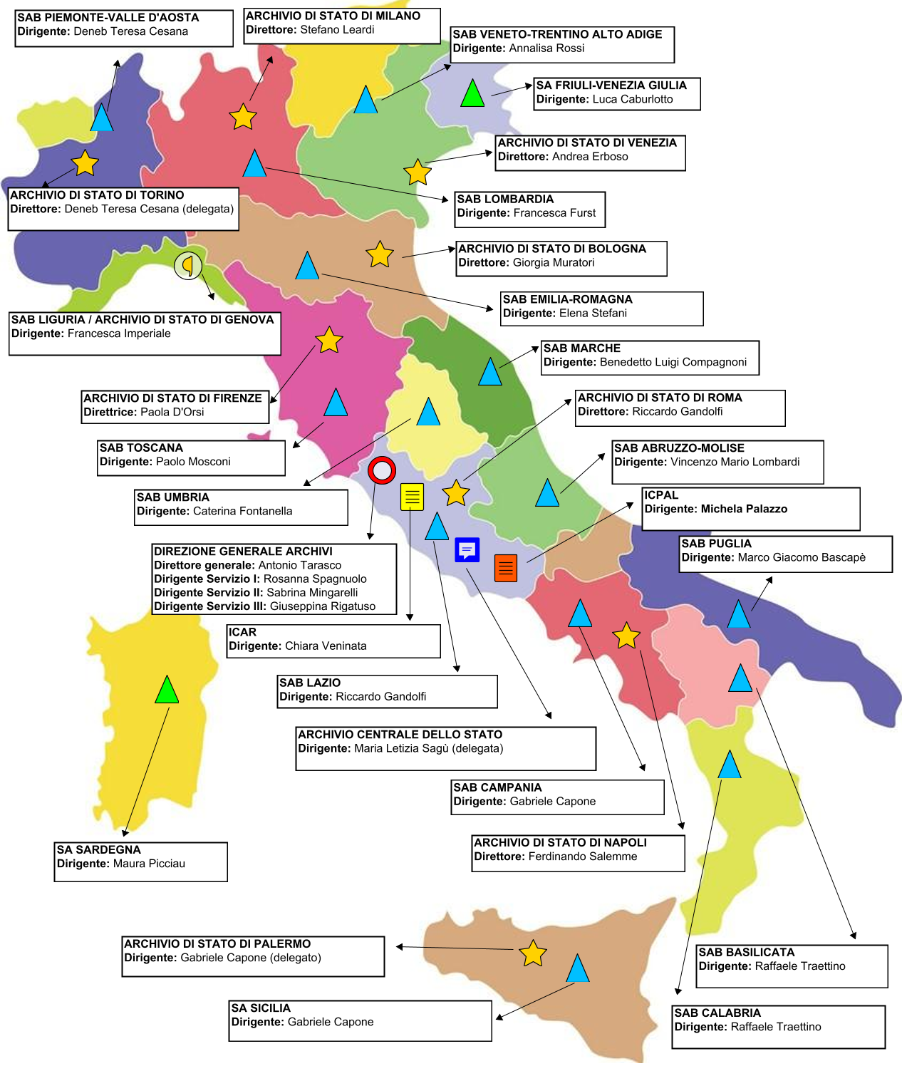 Mappa navigabile, cliccare per ingrandire