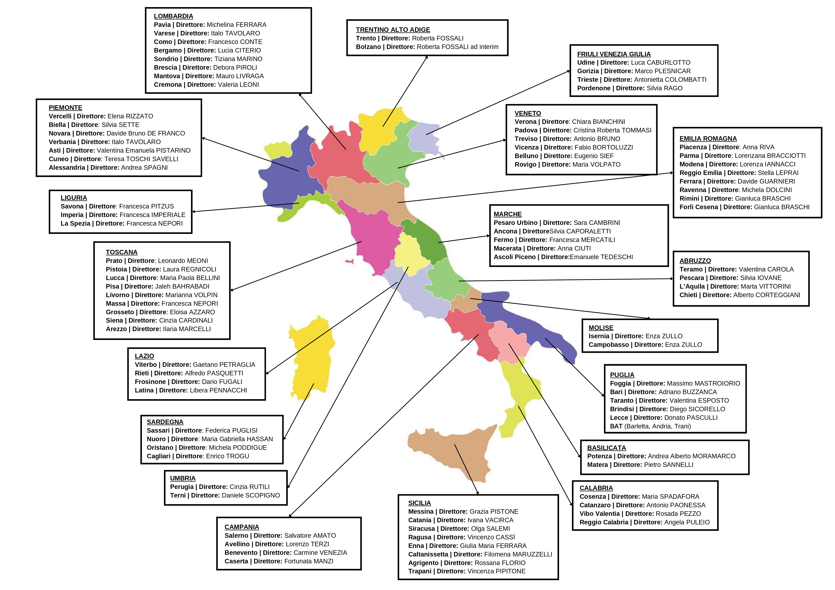 Mappa navigabile, cliccare per ingrandire